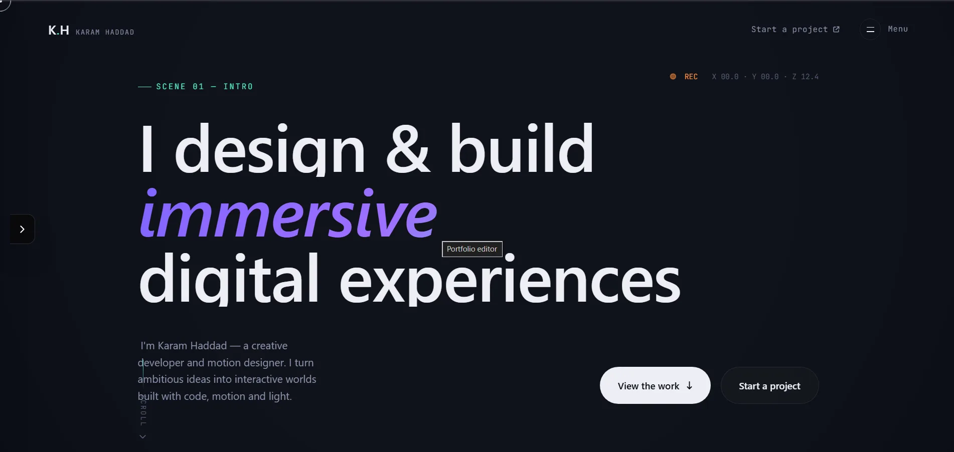 great portfolio3 portfolio template preview